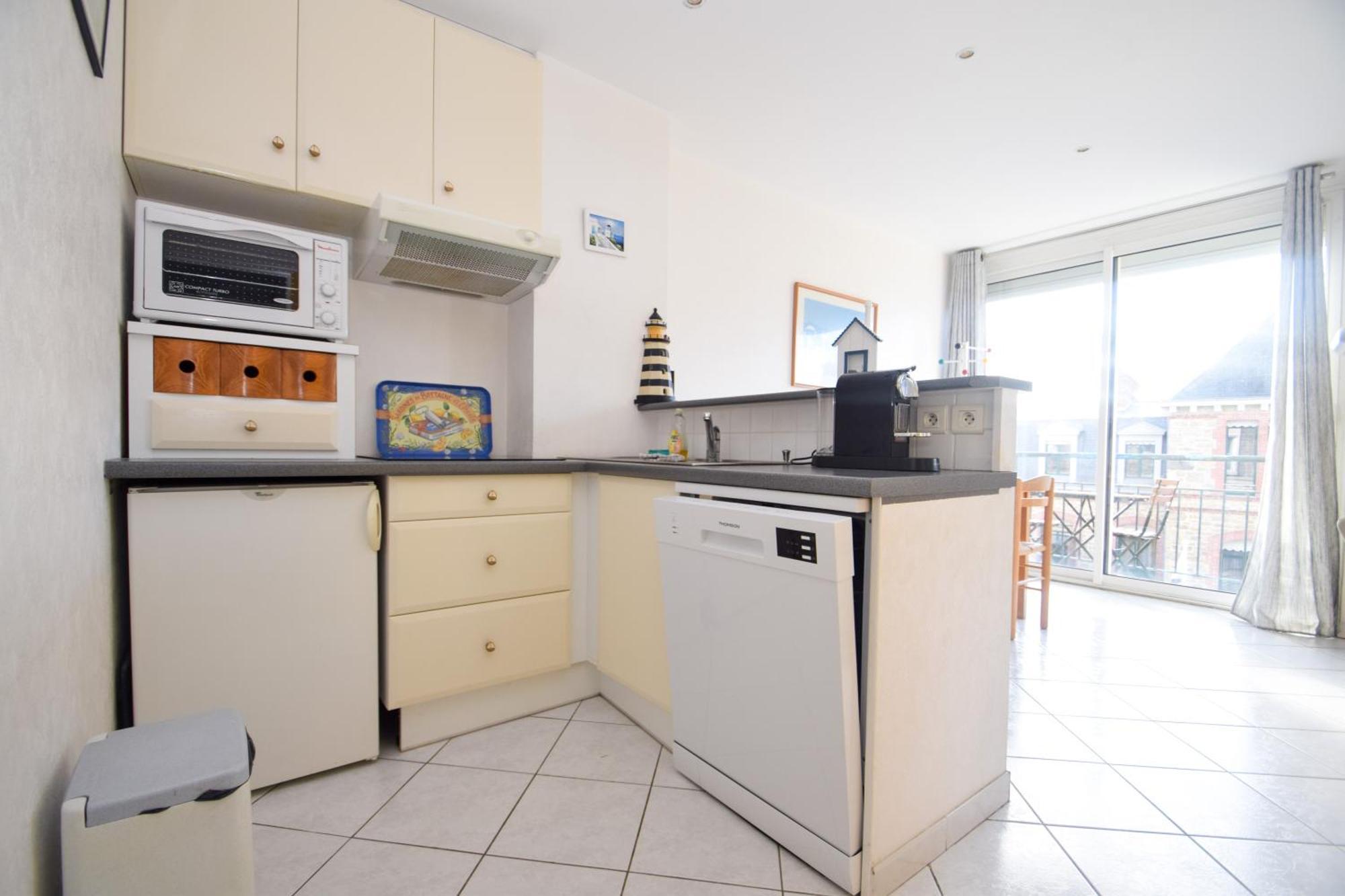 Appt 2 Pieces Confort 3 Pers Au Pied De La Plage Vacances Sans Voiture دينار المظهر الخارجي الصورة
